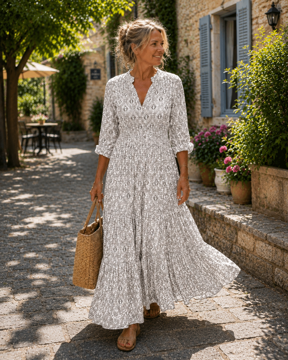 Avenor | Long Sleeve Boho Dress