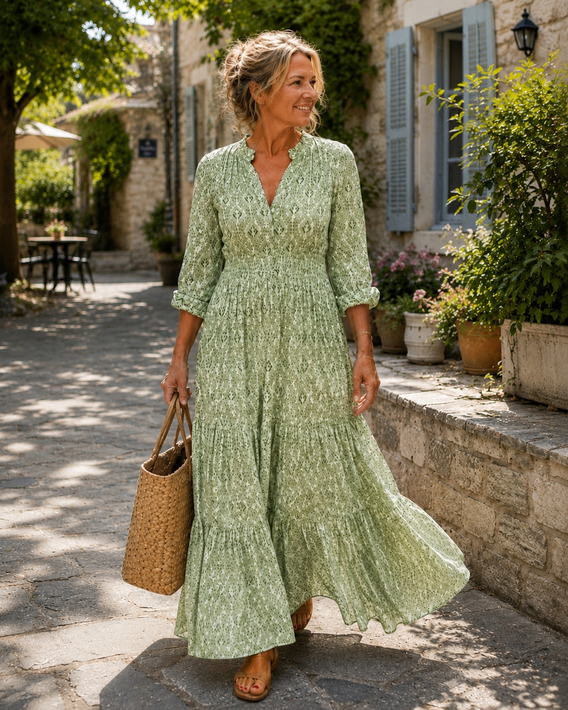 Avenor | Long Sleeve Boho Dress