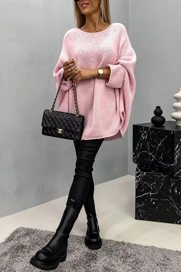 Avelune Soft Poncho Knit
