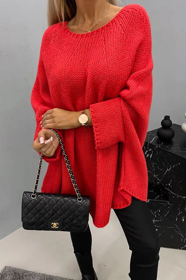 Avelune Soft Poncho Knit