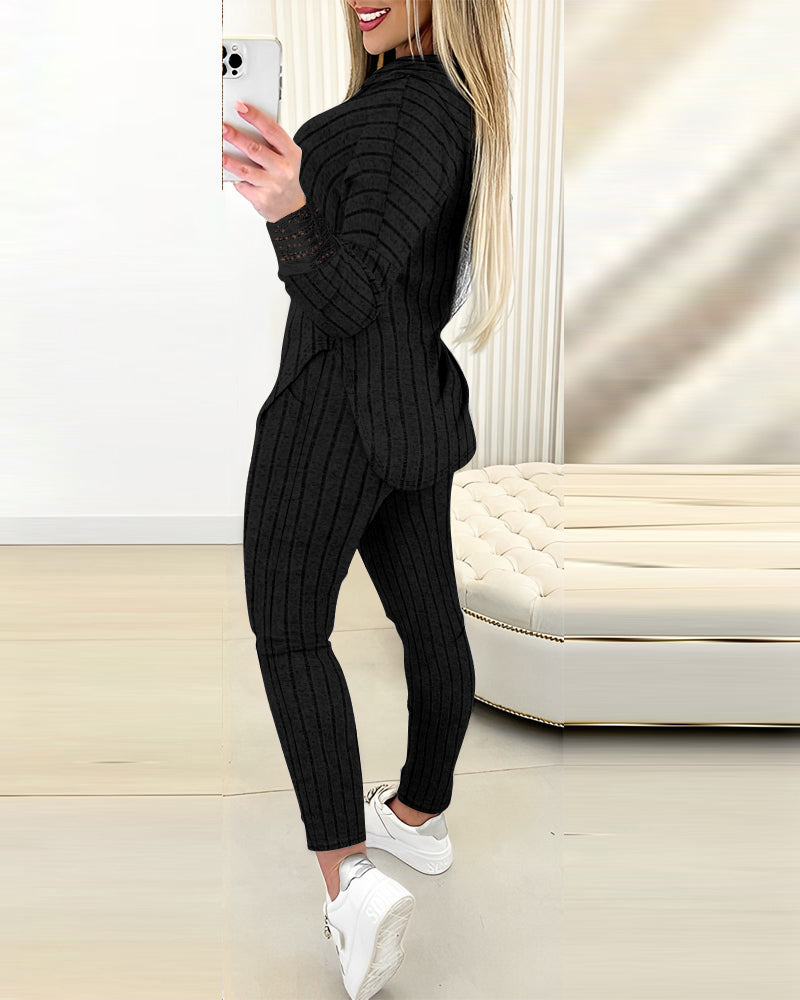 ELARA | RIBBED TWO-PIECE