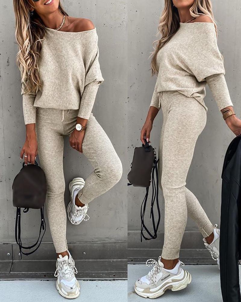 Emilie | RIBBED COMFORT SET