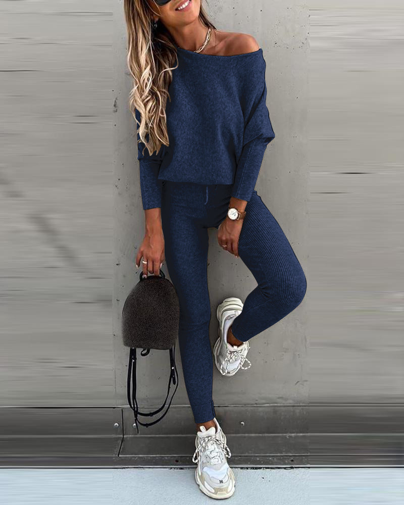 Emilie | RIBBED COMFORT SET