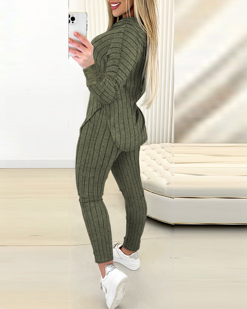 ELARA | RIBBED TWO-PIECE