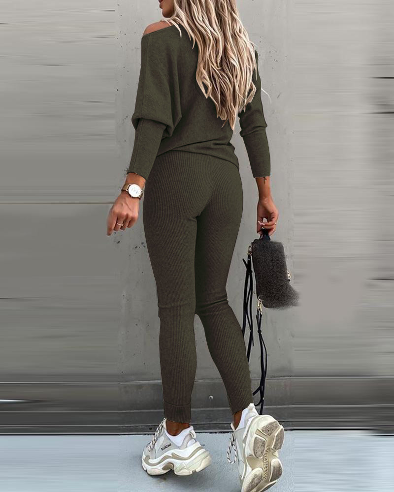Emilie | RIBBED COMFORT SET