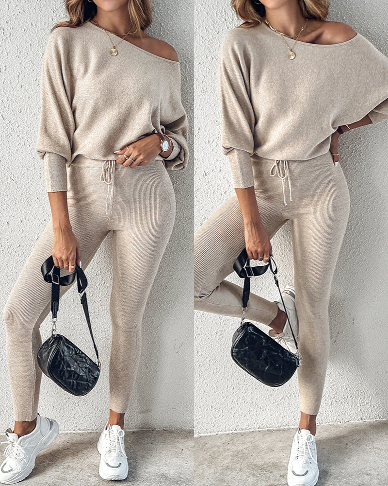 Emilie | RIBBED COMFORT SET