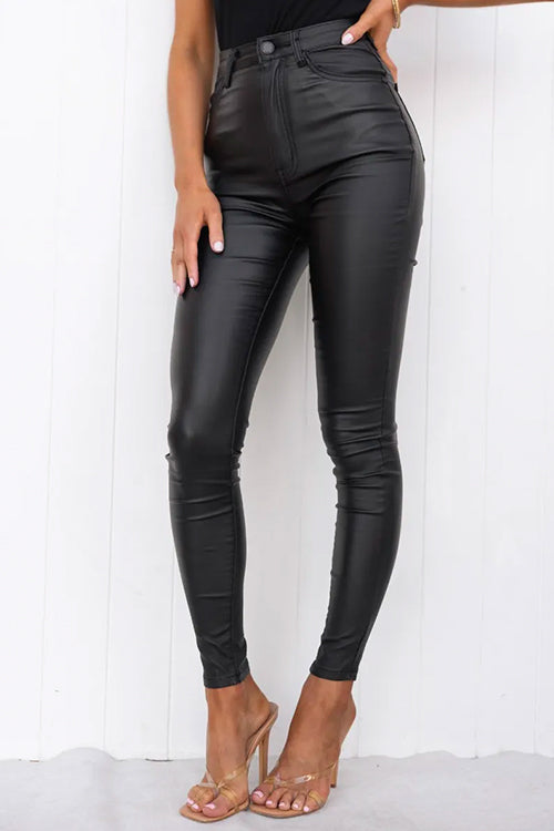 Avelin Sculpt Leather Pants