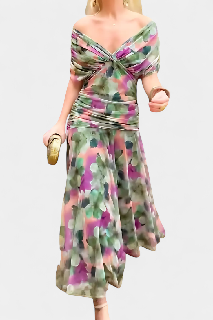 LILIANA | ELEGANT FLORAL MAXI