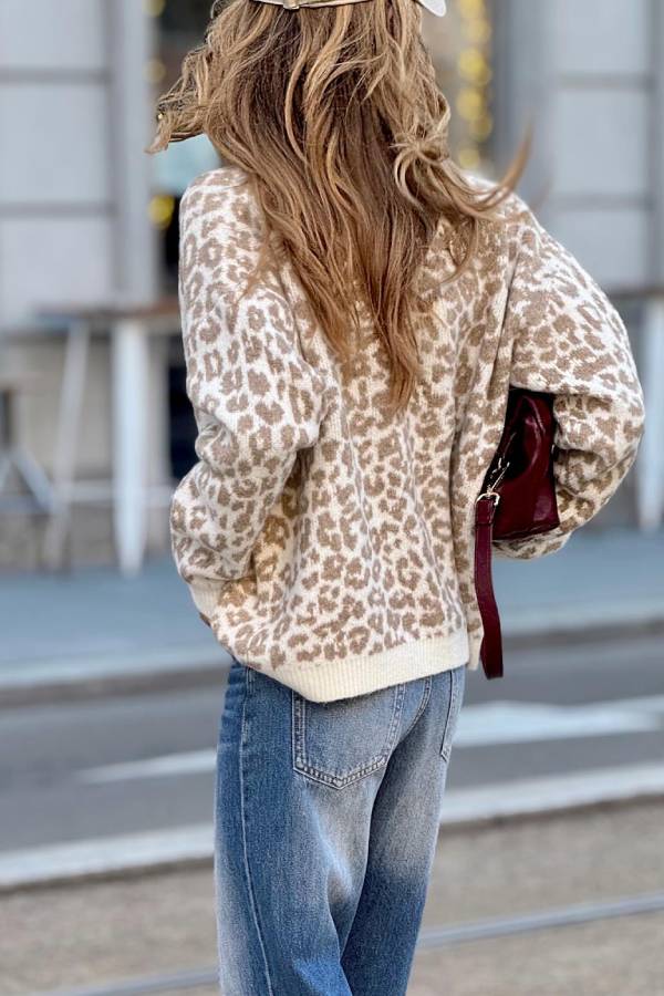 Avenelle Soft Leopard Cardigan
