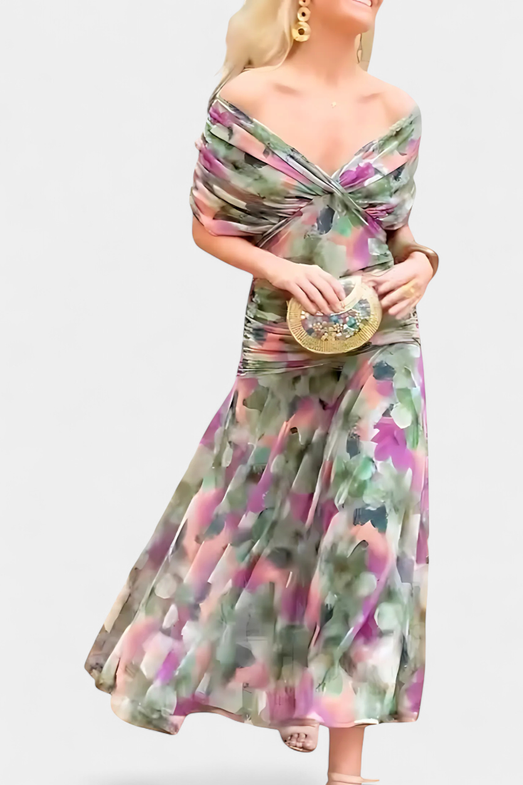 LILIANA | ELEGANT FLORAL MAXI