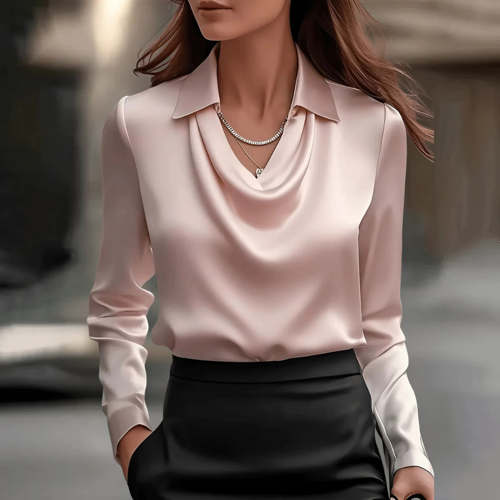 LUCIA | LUXE SATIN BLOUSE