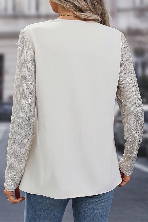 Virelle Sequin Blouse