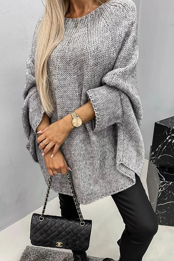 Avelune Soft Poncho Knit