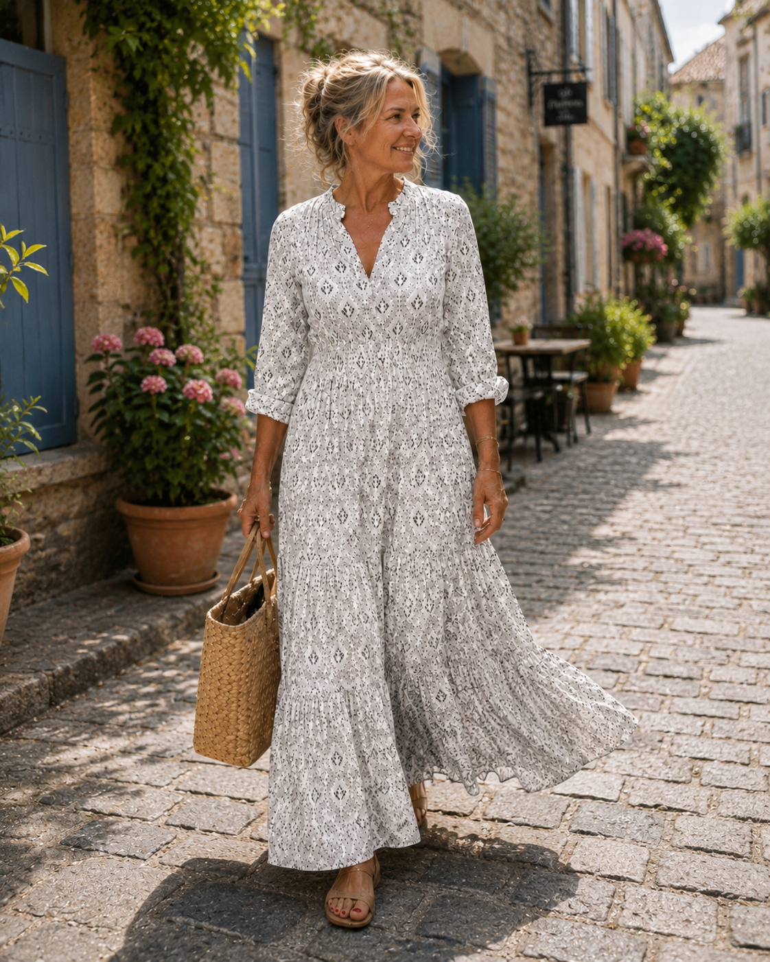 Avenor | Long Sleeve Boho Dress