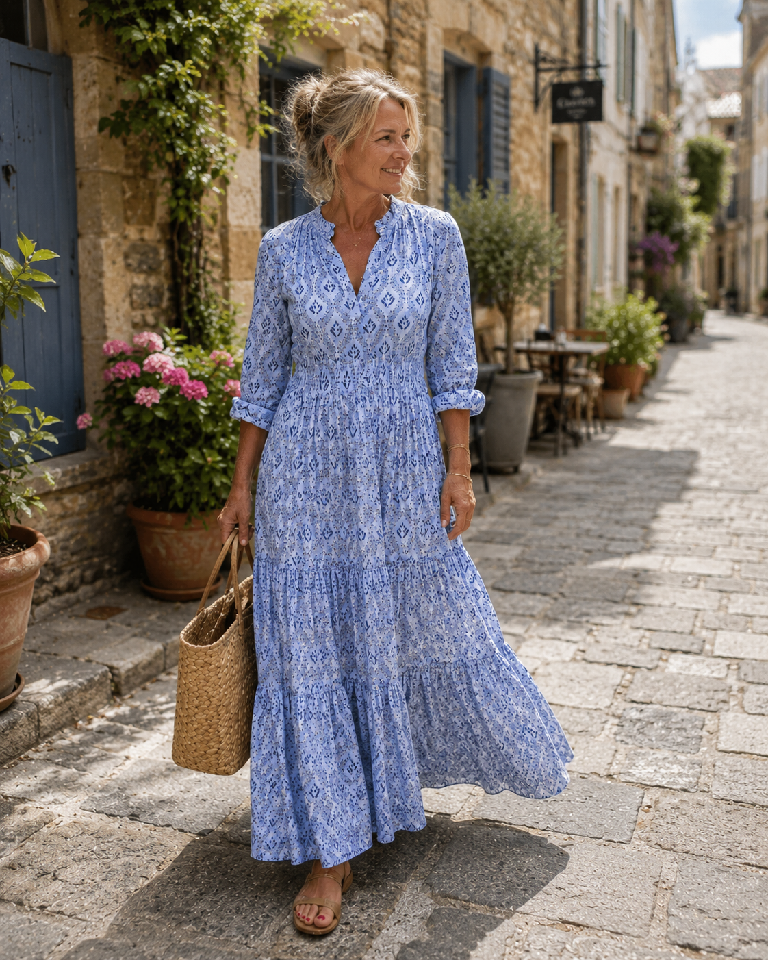 Avenor | Long Sleeve Boho Dress