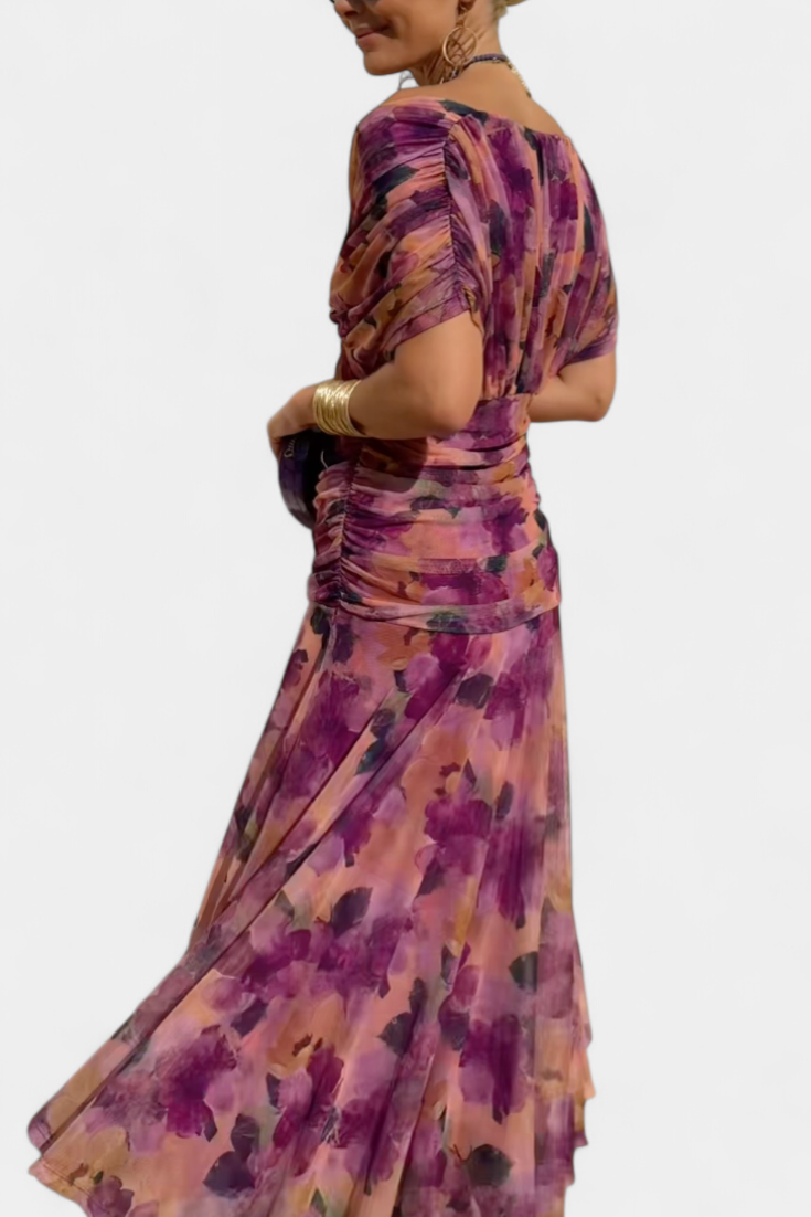 LILIANA | ELEGANT FLORAL MAXI