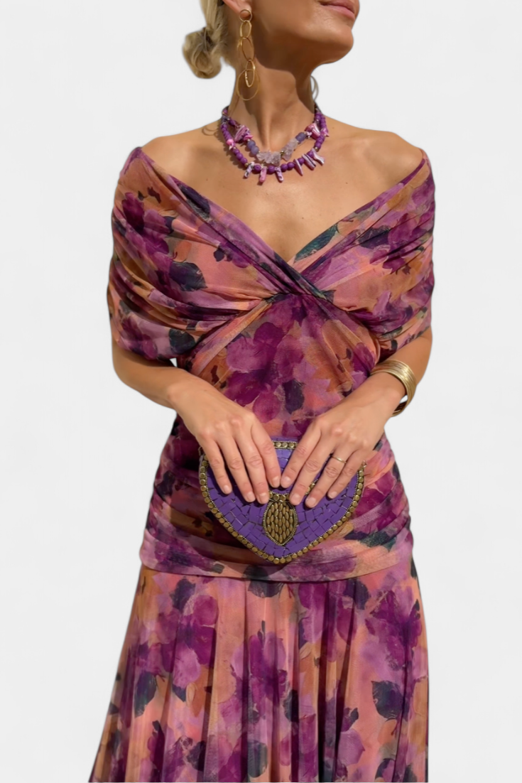 LILIANA | ELEGANT FLORAL MAXI