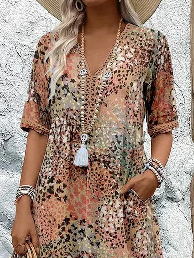Nola | V-Neck Summer Dress