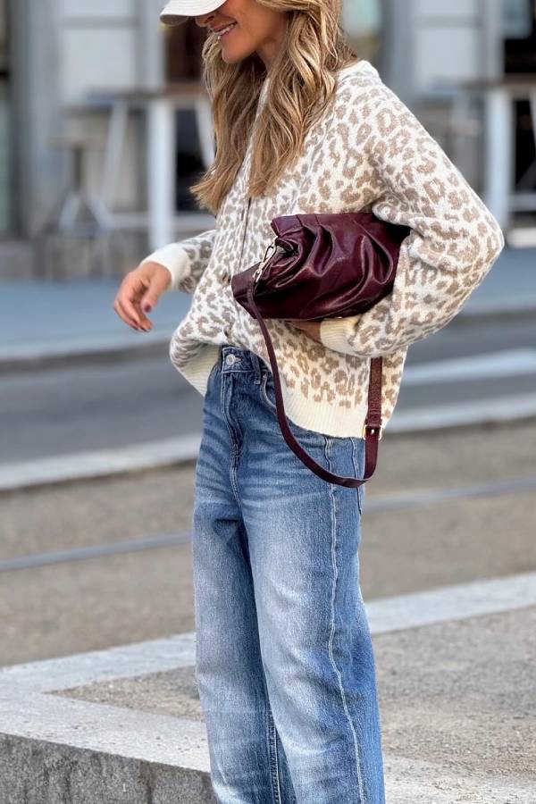 Avenelle Soft Leopard Cardigan