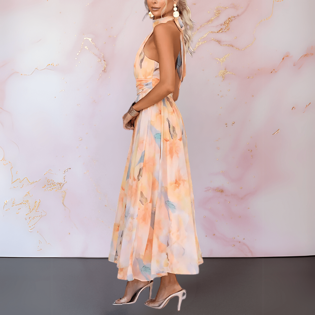 AURELIE | HALTERNECK MAXI