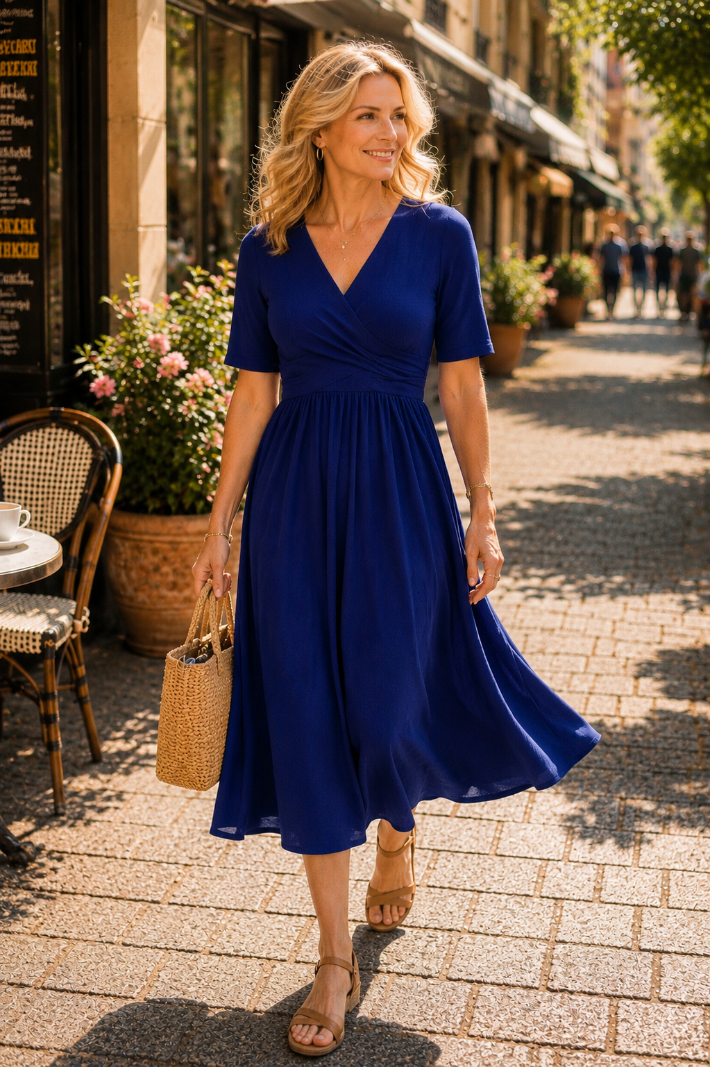 Amelia | Effortless Midi Dress