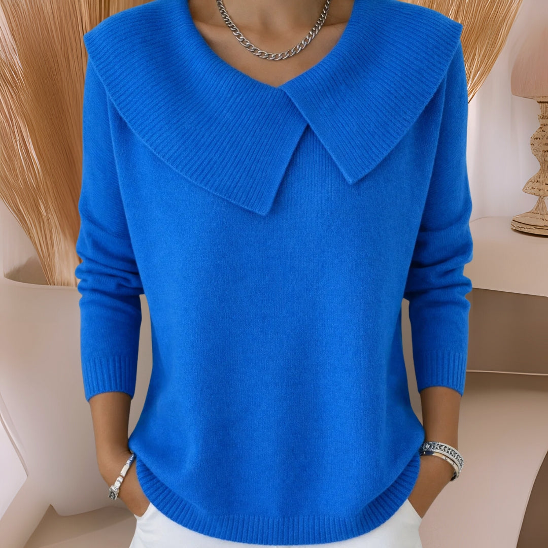 ELISA | ELEGANT COLLAR KNIT