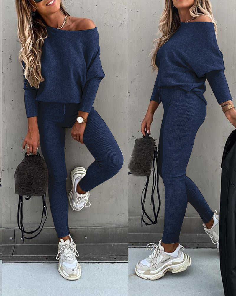 Emilie | RIBBED COMFORT SET