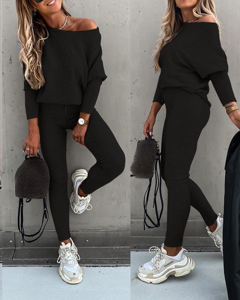 Emilie | RIBBED COMFORT SET