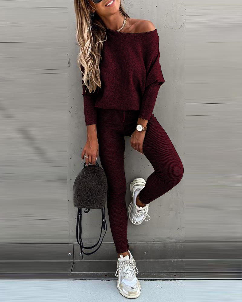 Emilie | RIBBED COMFORT SET