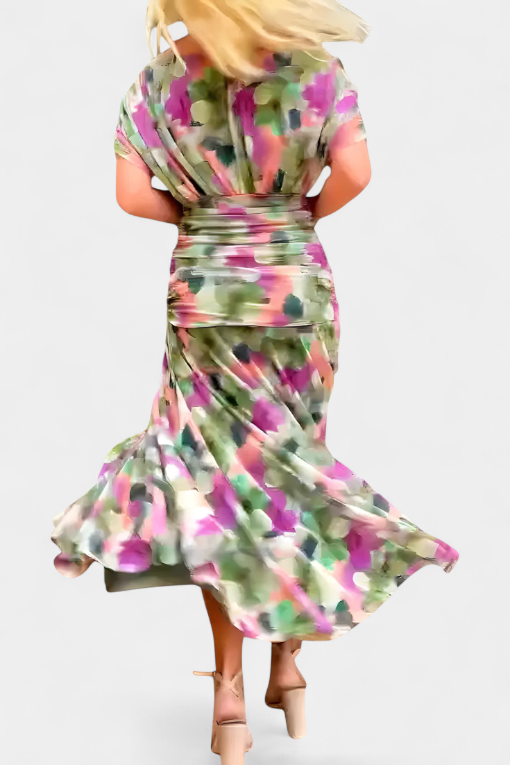 LILIANA | ELEGANT FLORAL MAXI