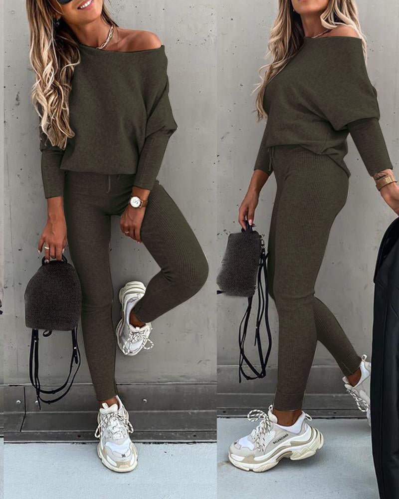 Emilie | RIBBED COMFORT SET