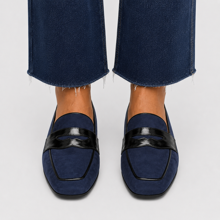 Nora™ | Mocassini Chic in Pelle