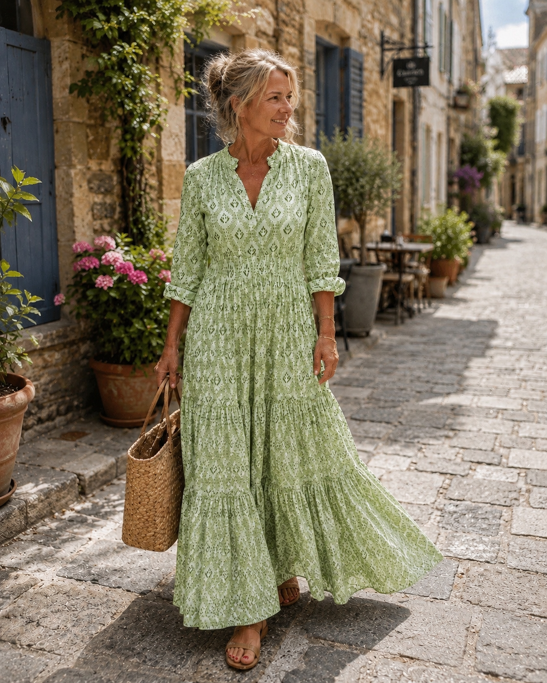 Avenor | Long Sleeve Boho Dress