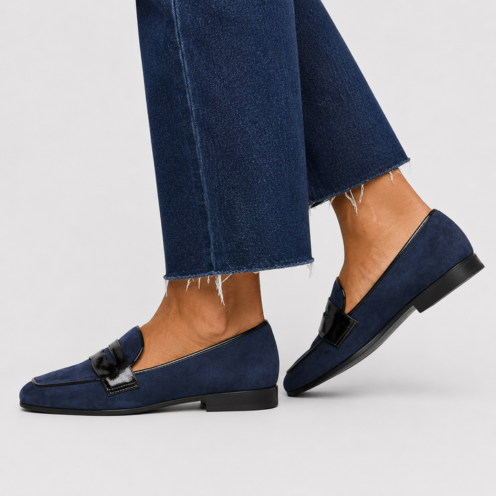 Nora™ | Mocassini Chic in Pelle