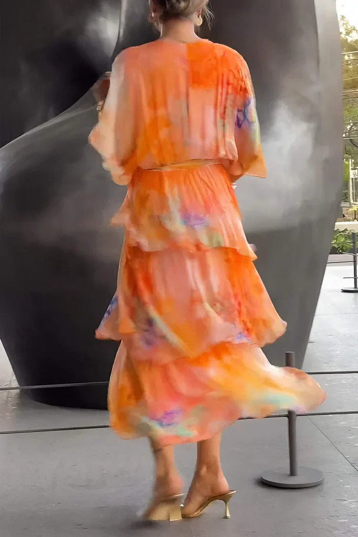 Casar | Elegante Abito in Chiffon