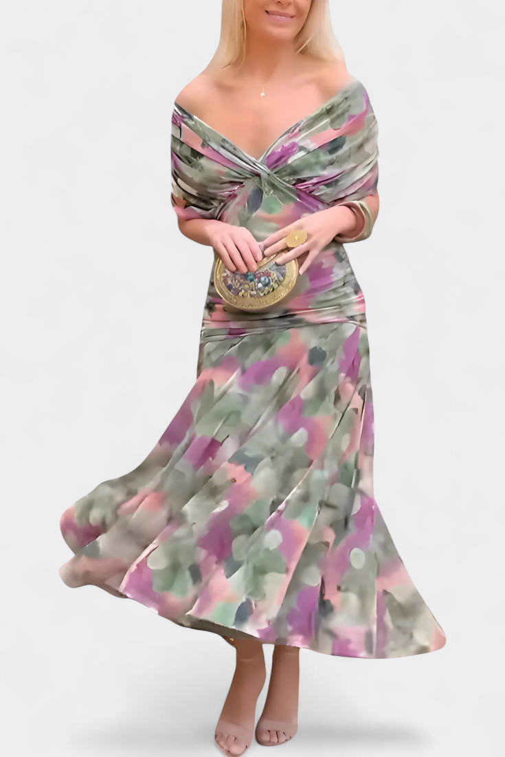 LILIANA | ELEGANT FLORAL MAXI
