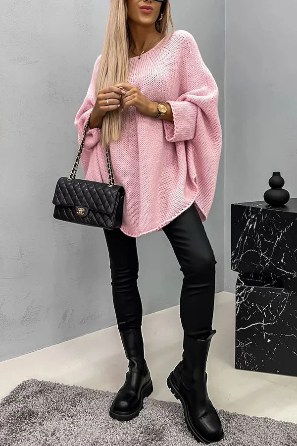Avelune Soft Poncho Knit