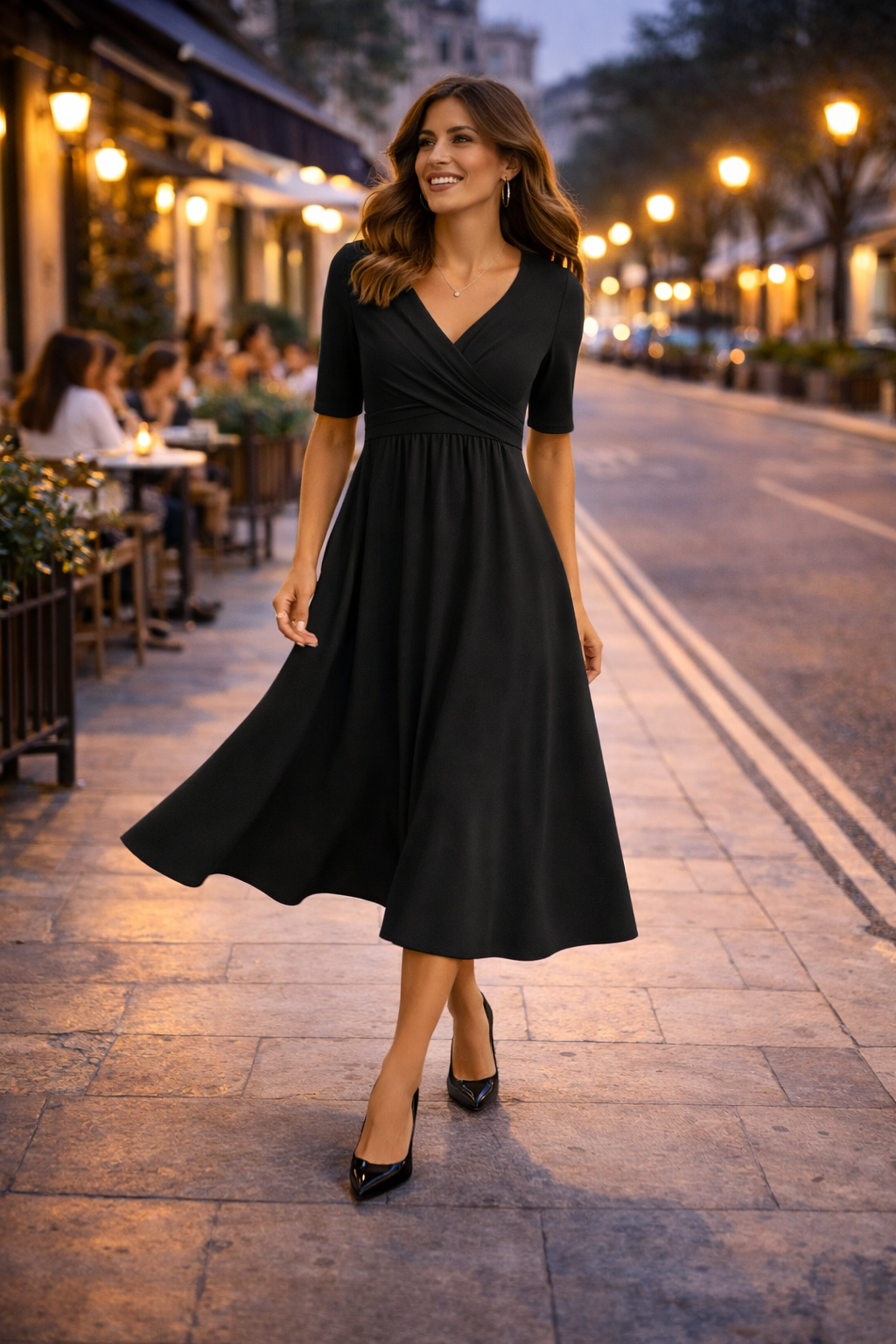 Amelia | Effortless Midi Dress
