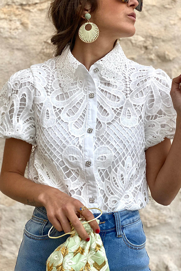 ROSALIE | LACE BLOUSE