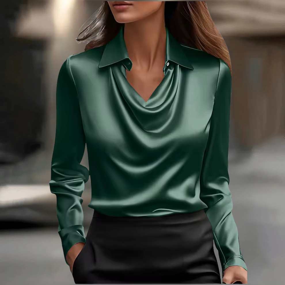 LUCIA | LUXE SATIN BLOUSE