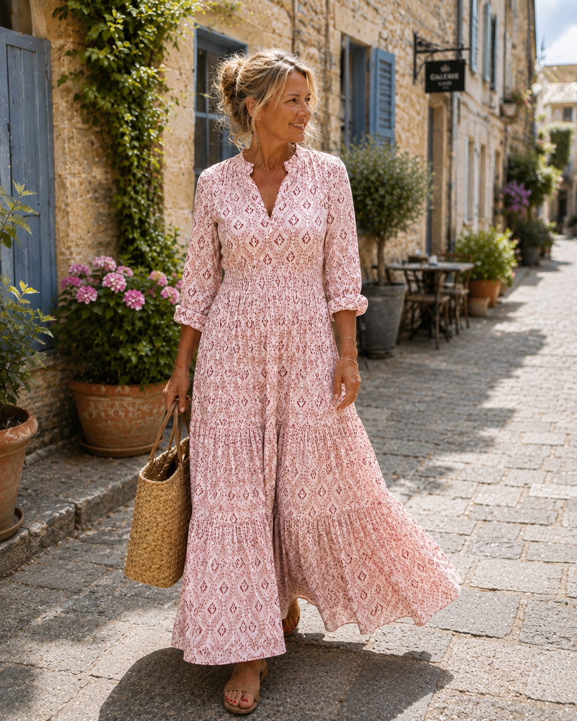Avenor | Long Sleeve Boho Dress