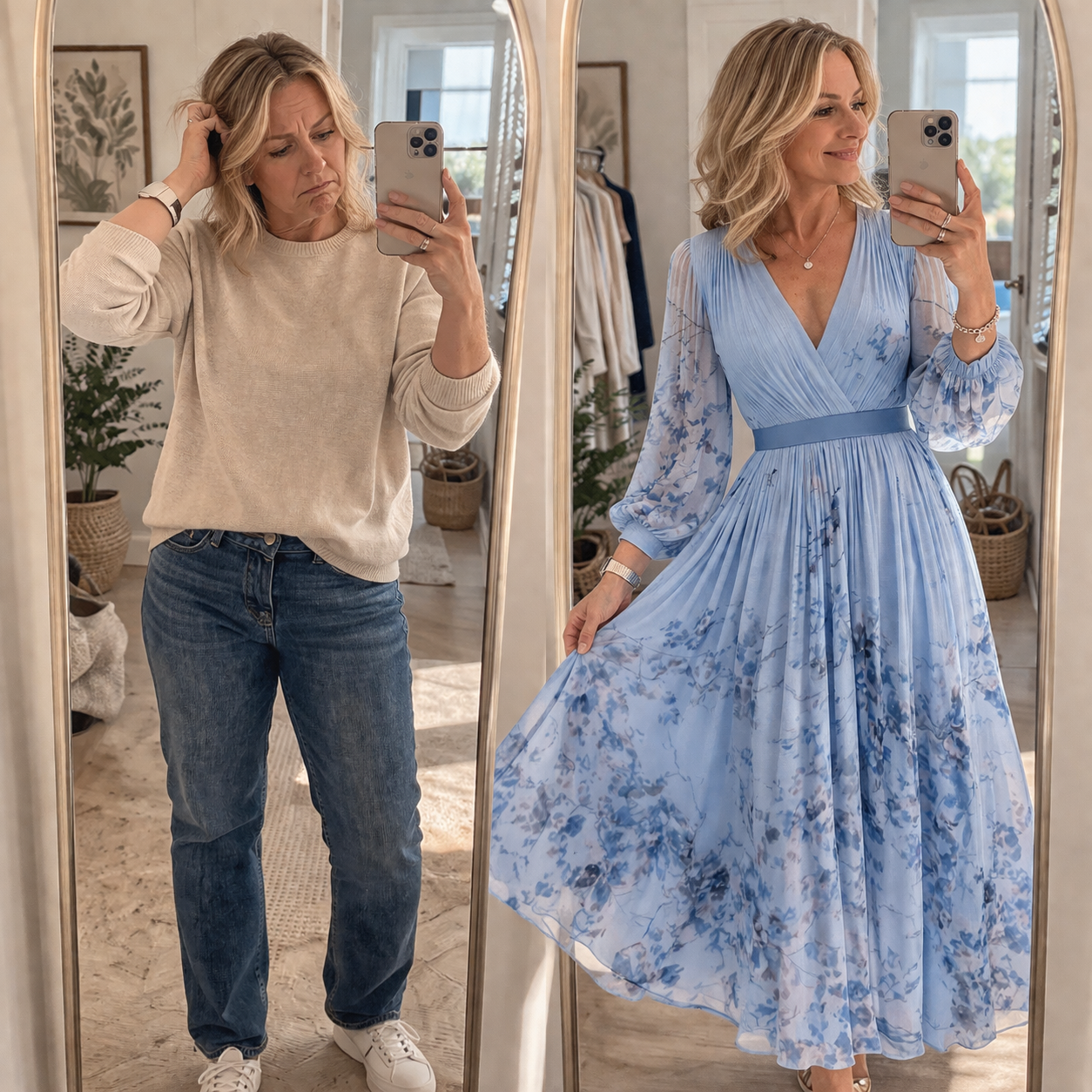 Norvée | V-Neck Midi Dress