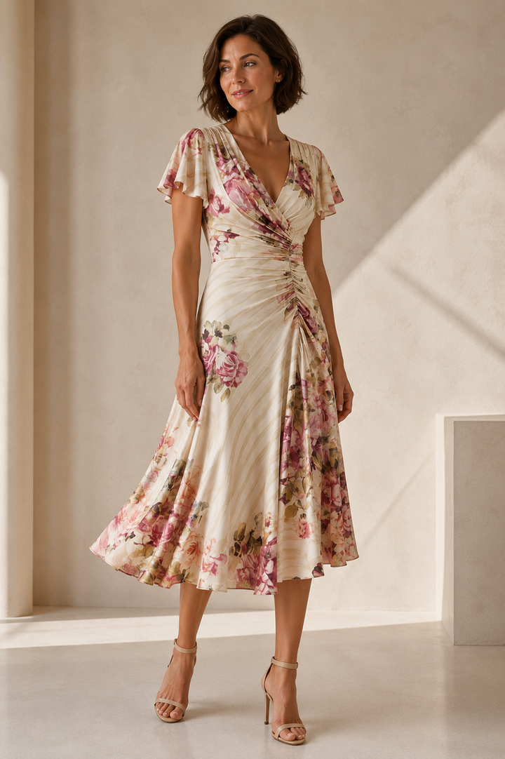 Valentina | Vestido Floral Elegante