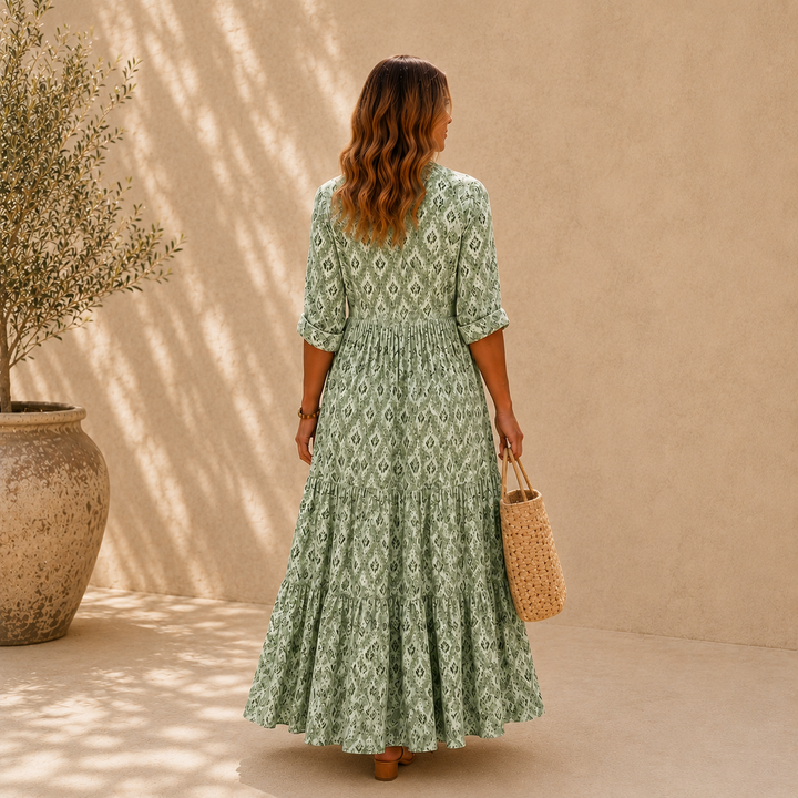 Luna | Elegante Abito Maxi Boho