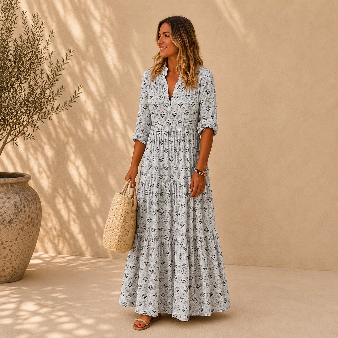 Luna | Elegante Abito Maxi Boho