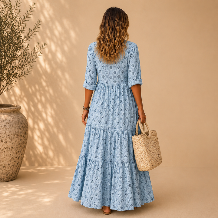Luna | Elegante Abito Maxi Boho