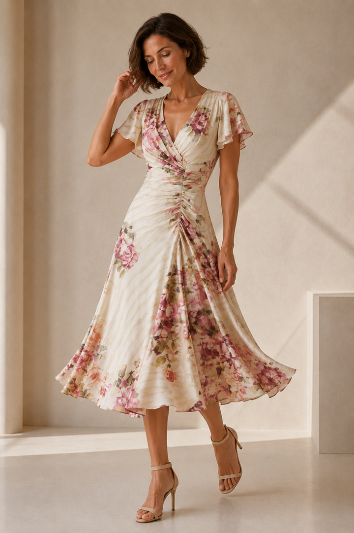Valentina | Vestido Floral Elegante