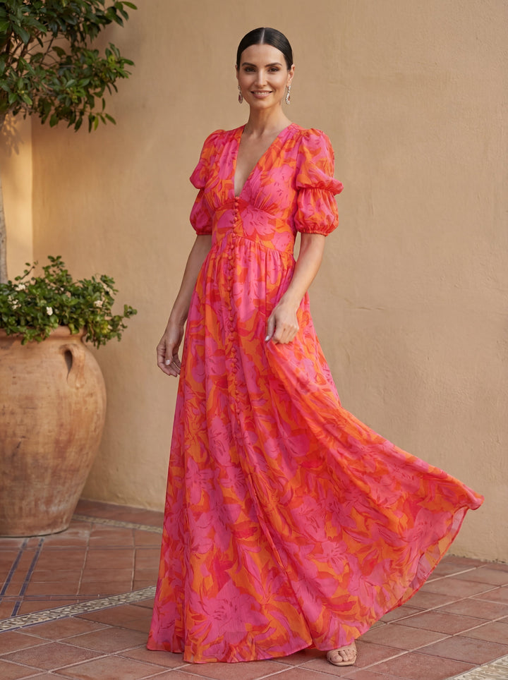 Olvera | Elegante Abito in Raso