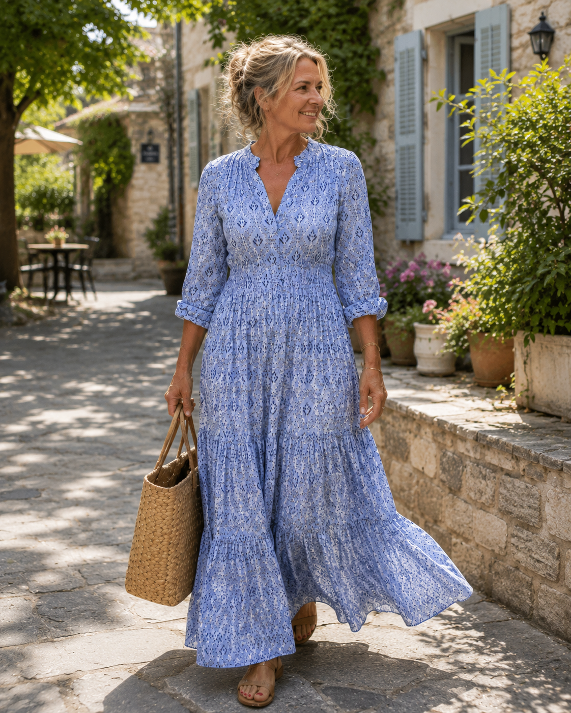 Avenor | Long Sleeve Boho Dress