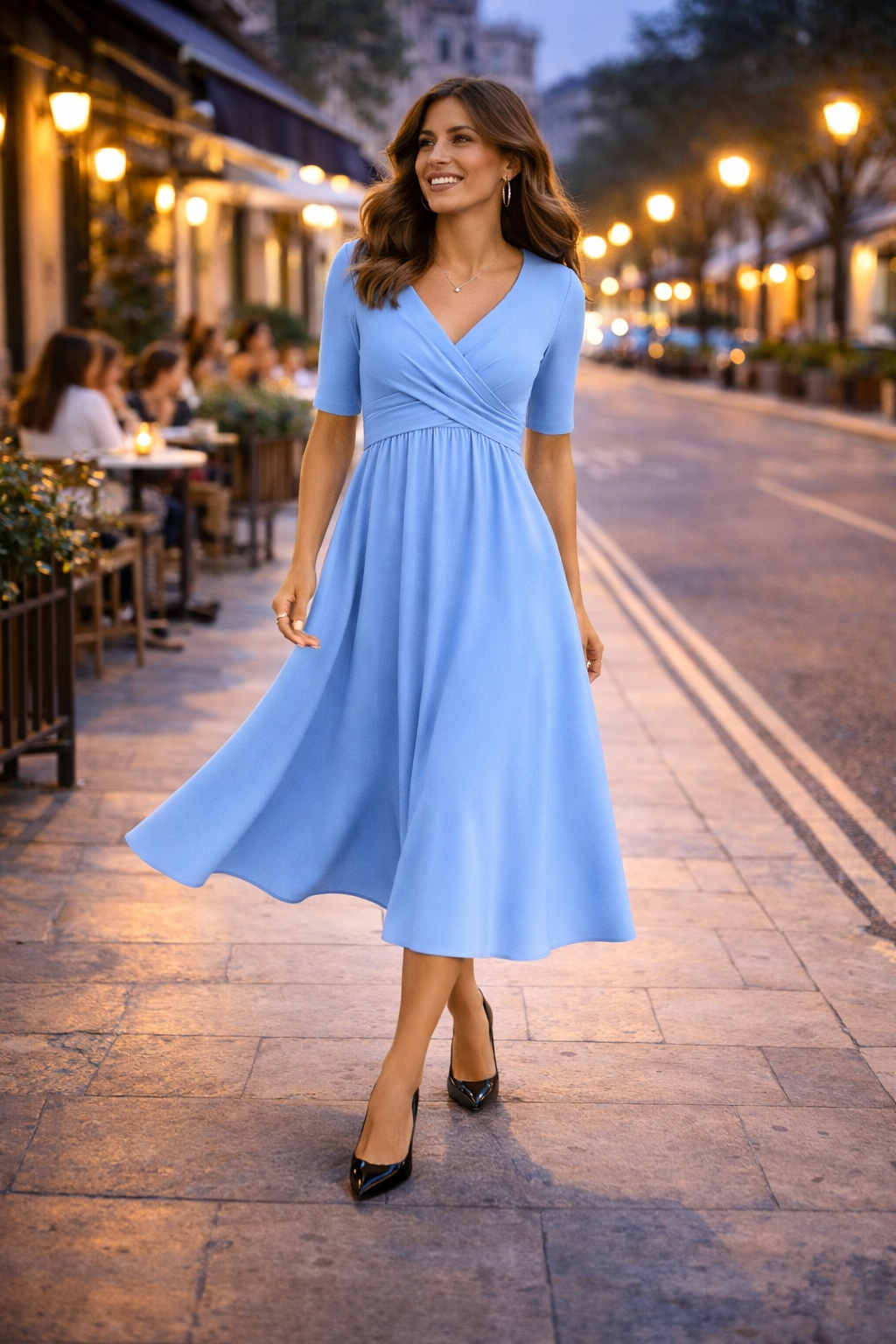 Amelia | Effortless Midi Dress